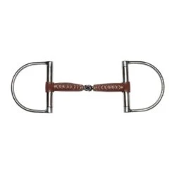 Partrade Trading Corporation Leather Big Dee Pinchless Snaffle