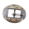 Cowpuncher 3/4 Inch Floral Cart Style Buckle -Saddlery Shop 145868 default l