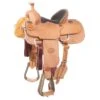 Nrs Competitors Natural Roughout Bullhide Seat Youth Team Roping Saddle -Saddlery Shop 149719 default l