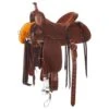 Martin Saddlery Martin Crown C Natural Weathered Antique Waffle With Rust Suede Seat -Saddlery Shop 156242 default l