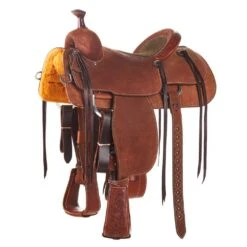 Martin Saddlery Martin Saddlery Chestnut 1/8 Breed Wyoming Flower Team Roper