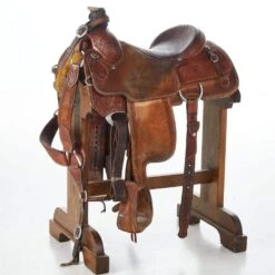 NRS Used 15in Cactus Saddlery Team Roper