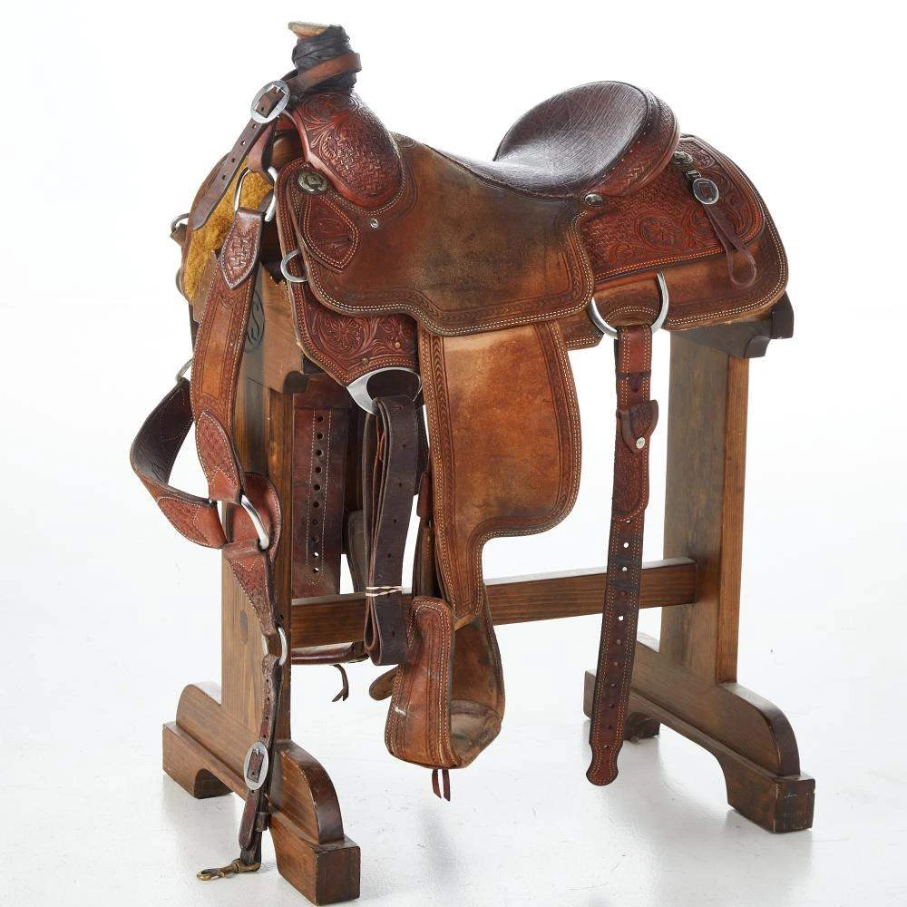 NRS Used 15in Cactus Saddlery Team Roper 3 NRS Used 15in Cactus Saddlery Team Roper