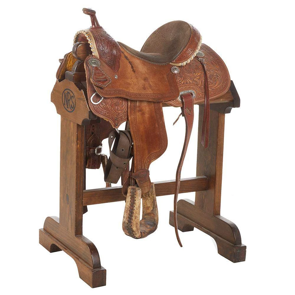 NRS Used 14in Loredo Barrel Saddle 3 NRS Used 14in Loredo Barrel Saddle