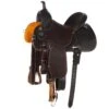 Martin Saddlery Martin Saddlery Chocolate 1/2 Breed Stingray Barrel Saddle -Saddlery Shop 160479 default l