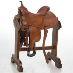 NRS Used 14 Mart Saddlery Barrel Saddle