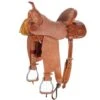 Tomahawk 1/2 Breed Rose Floral Barrel Saddle -Saddlery Shop 161986 default l