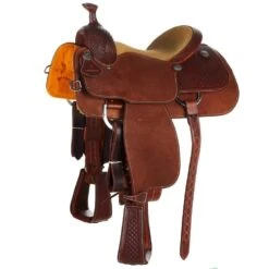 Martin Saddlery 1/4 Breed Chestnut Spider Team Roper