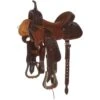 Nrs Competitors Heavy Oil Wyoming Flower Seat Rig Barrel Saddle -Saddlery Shop 162154 default l