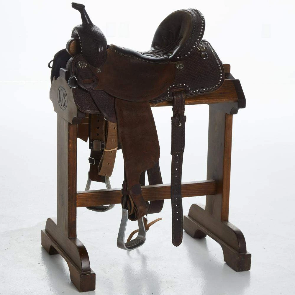 NRS Used 14in Double J Barrel Saddle 3 NRS Used 14in Double J Barrel Saddle
