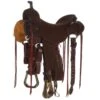 Nrs Competitors Chocolate Roughout Strip Down Ranch Cutter Saddle -Saddlery Shop 162224 default l