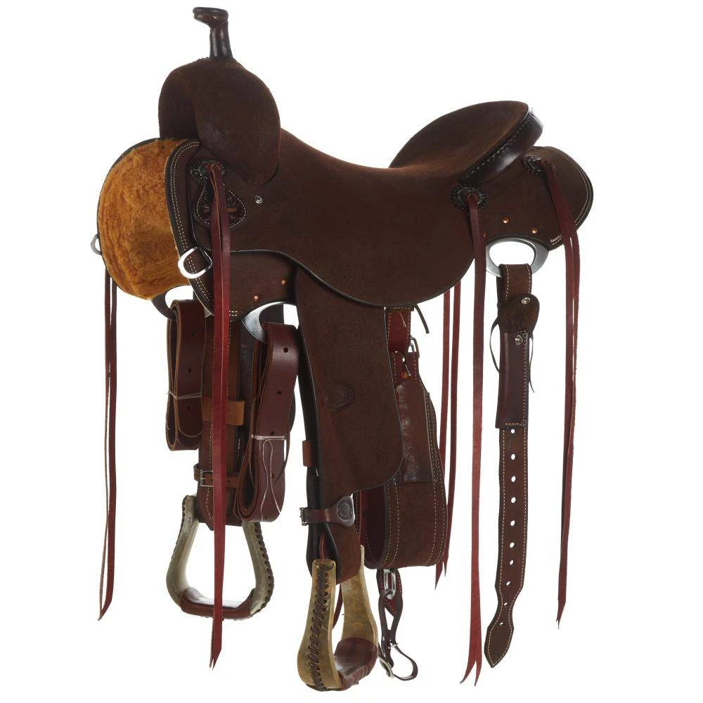 Nrs Competitors Chocolate Roughout Strip Down Ranch Cutter Saddle 3 Nrs Competitors Chocolate Roughout Strip Down Ranch Cutter Saddle