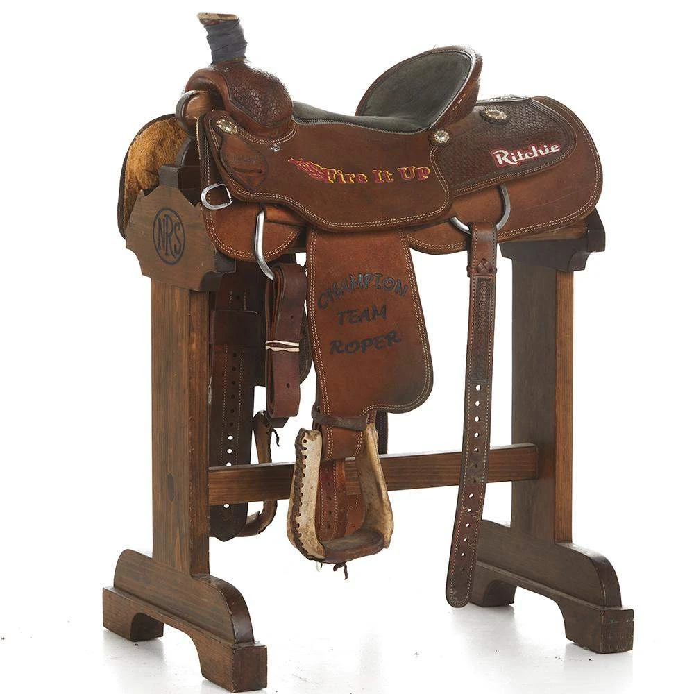 NRS Used 14in Scott Thomas Trophy Team Roper 3 NRS Used 14in Scott Thomas Trophy Team Roper