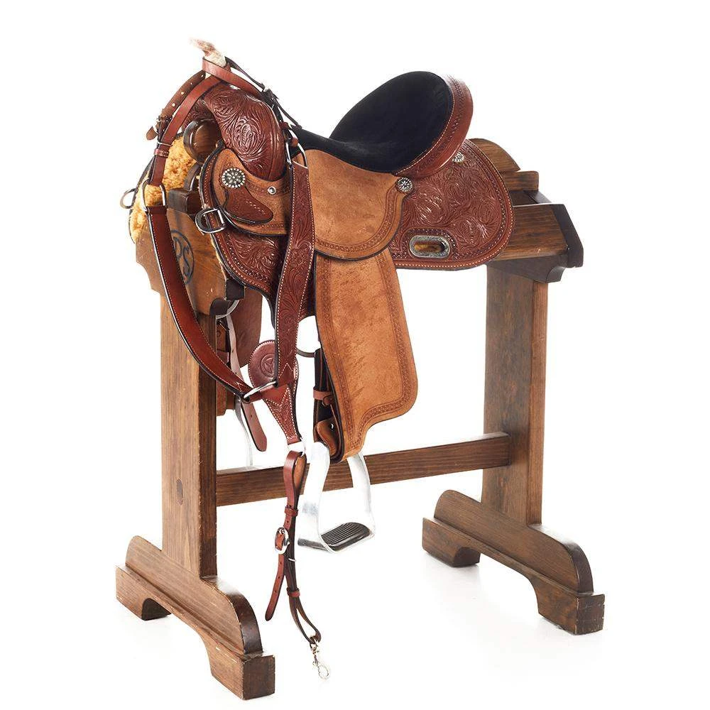NRS Used 14in Kelly Kaminski Barrel Saddle 3 NRS Used 14in Kelly Kaminski Barrel Saddle