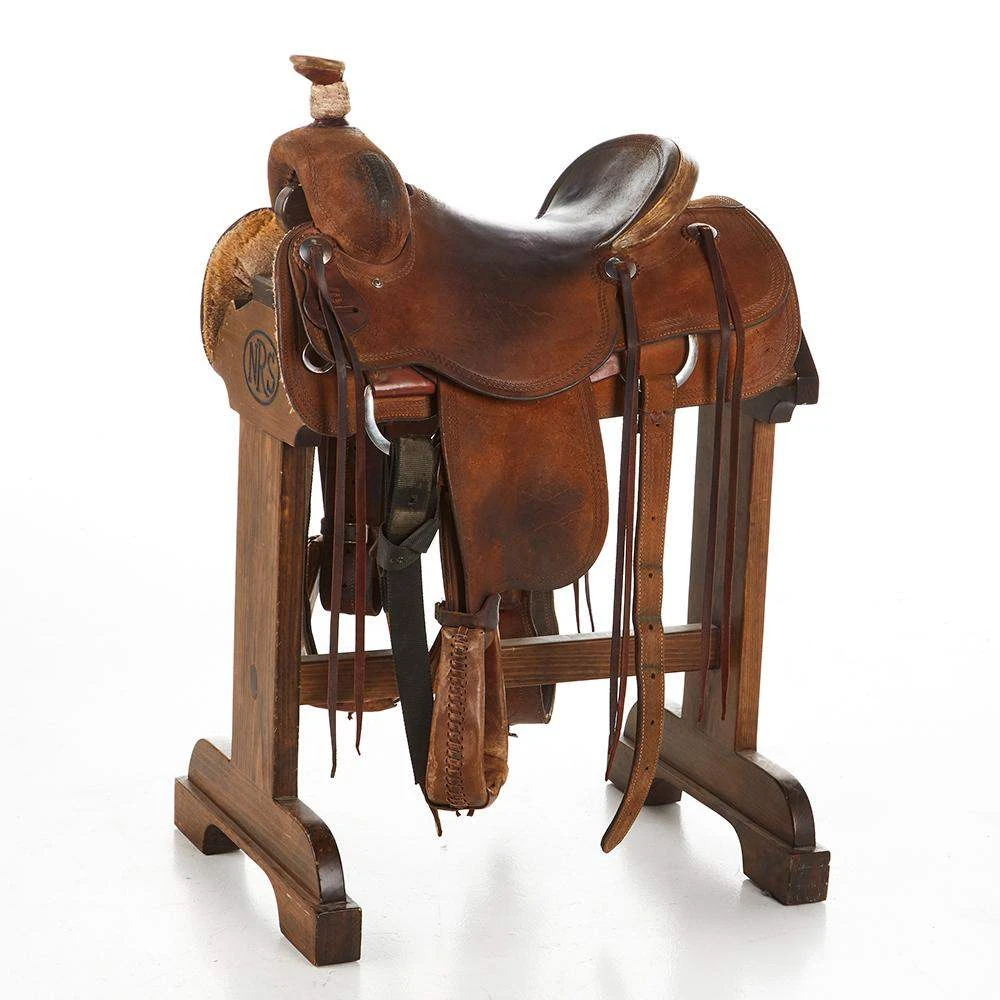 NRS Used 15in Henderson Custom Saddlery Ranch Roper 3 NRS Used 15in Henderson Custom Saddlery Ranch Roper