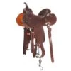 Burns Saddlery 13 Inch 20HD Chocolate Roughout Barrel Saddle 2 Burns Saddlery 13 Inch 20HD Chocolate Roughout Barrel Saddle -Saddlery Shop 164740 default l