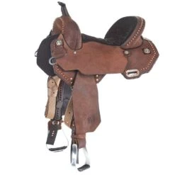 Circle Y Saddlery Just B Natural 14 1/2 Inch Barrel Saddle