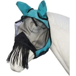 Deluxe Comfort Mesh Fly Mask W/String Nose