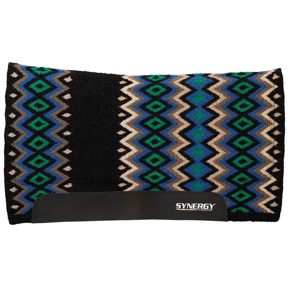 Weaver Leather Weaver Synergy Flex Contoured Performance Merino Wool Pad 32x34 4 Weaver Leather Weaver Synergy Flex Contoured Performance Merino Wool Pad 32x34 - Image 2