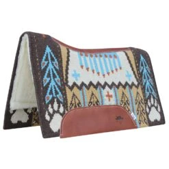 Professionals Choice 33x38 Good Medicine Bear Paw Saddle Pad -Saddlery Shop 210423 645948