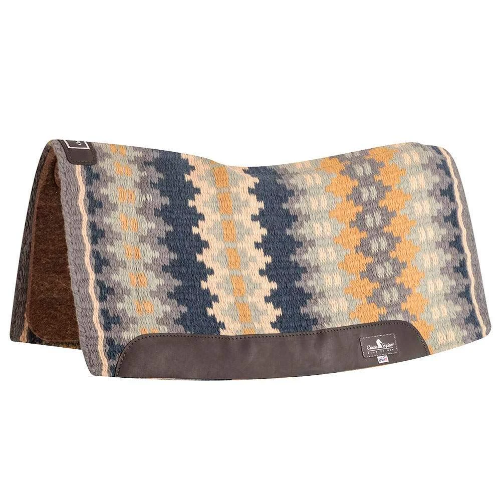 Classic 32x34 Contour Wool Top Alpaca Saddle Pad 9 Classic 32x34 Contour Wool Top Alpaca Saddle Pad - Image 7