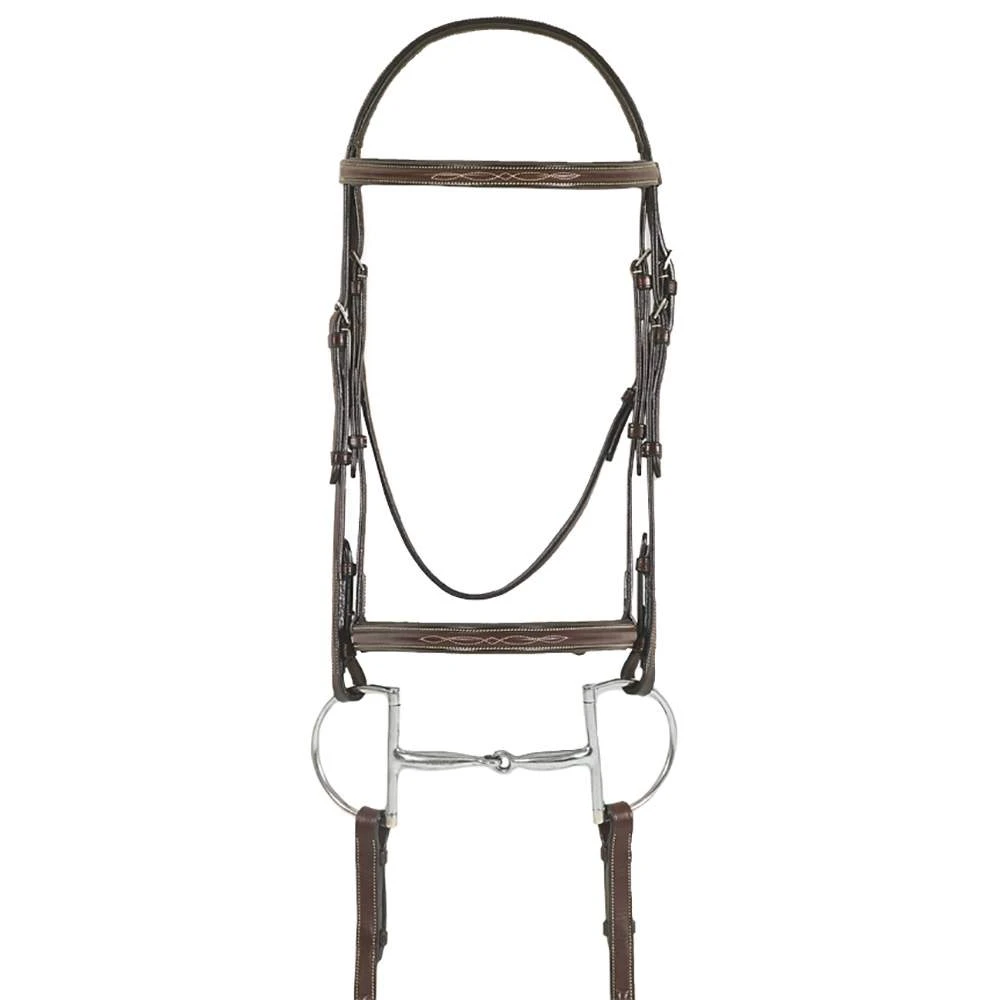Pessoa Pro Fancy Raised Bridle 6 Pessoa Pro Fancy Raised Bridle - Image 4
