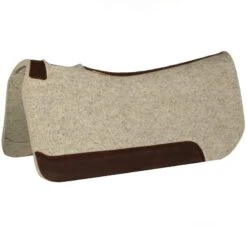 5 Star Equine Products Supplies Inc. 5 The Performer 7/8 Inch Natural Felt Saddle Pad -Saddlery Shop 2WN FS 2