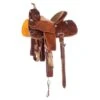 Nrs Competitors Chocolate 1/2 Breed Jay Flower Youth Barrel Saddle -Saddlery Shop 32449 default l