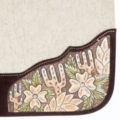 Reinsman 3/4 Inch Limited Edition Apex Dogwood Desert Contour Felt Saddle Pad -Saddlery Shop 37030 LE6 04