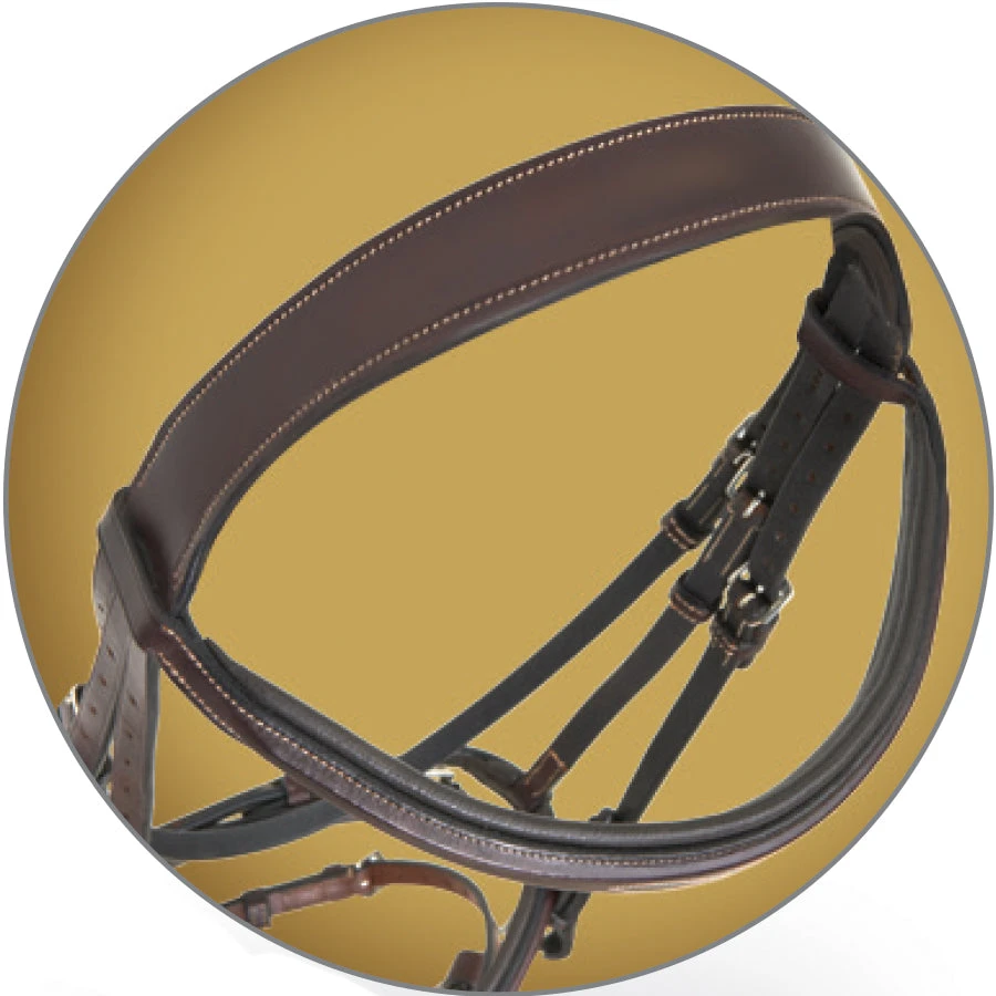 Pessoa Pro Fancy Raised Bridle 4 Pessoa Pro Fancy Raised Bridle - Image 2