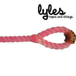 Lyles Lariats 6 /2' Pink Poison Piggin String