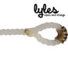 Lyles Lariats White 5 /2 Ft Kid's Piggin String -Saddlery Shop 525 default l