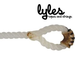 Lyles Lariats White 5 /2 Ft Kid's Piggin String