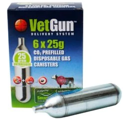 Agrilabs Vet Gun CO2 25gm 6 Pack