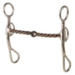 Reinsman Argentine Twisted Wire Sweet And Sour Snaffle Shank Bit