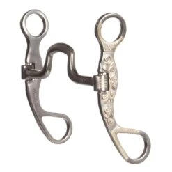 Cowpuncher Square Port 6 1/4in. Cheek Bit