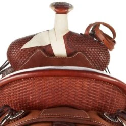Martin Saddlery Chestnut 1/8 Breed Mini Basket Rancher -Saddlery Shop NRS 64 6452 03