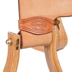 Martin Saddlery Martin Saddlery Rancher 1/2 Breed Waffle Stamped W/ San Carlos W/ Pencil Roll -Saddlery Shop NRS 64NWF detail4