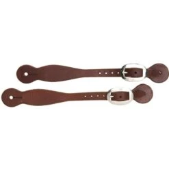 Nrs Tack Ranch Hand Series Oiled Straight Spur Straps 5 Nrs Tack Ranch Hand Series Oiled Straight Spur Straps -Saddlery Shop NRS BSSO pair