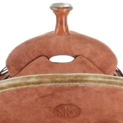 Reinsman Natural Roughout Pencil Roll Team Roper -Saddlery Shop NRS01 03