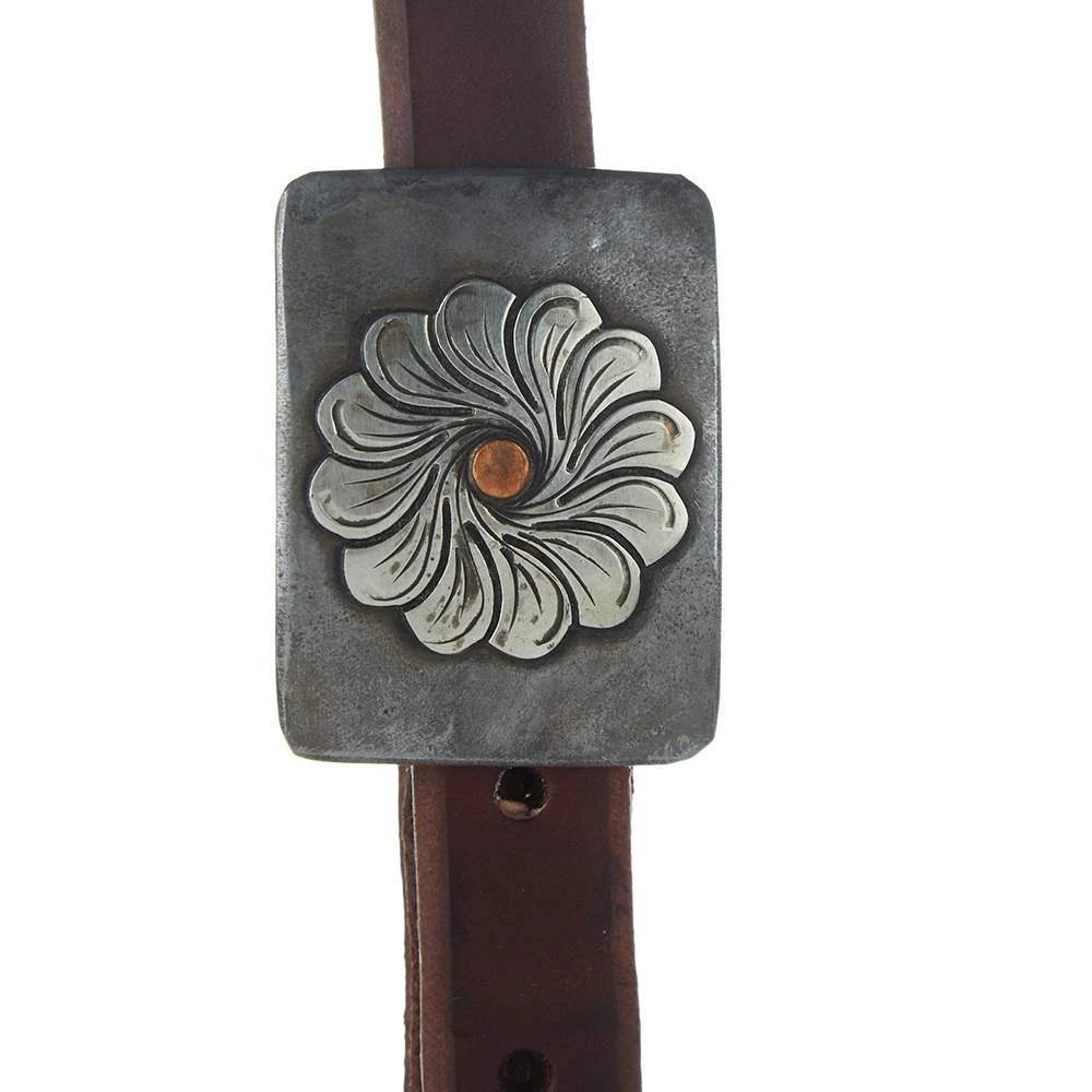 Cowperson Tack Exclusive Decatur Rose Slit Ear Headstall 4 Cowperson Tack Exclusive Decatur Rose Slit Ear Headstall - Image 2