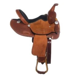 NRS Barrel Racer Youth Saddle With Padded Seat -Saddlery Shop RK020 2