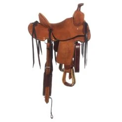 NRS Strip Down Ranch Youth Saddle Heavy Oil -Saddlery Shop RK021 2