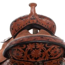 Tough 1 10in. Dublin Youth Barrel Saddle -Saddlery Shop RK222 22