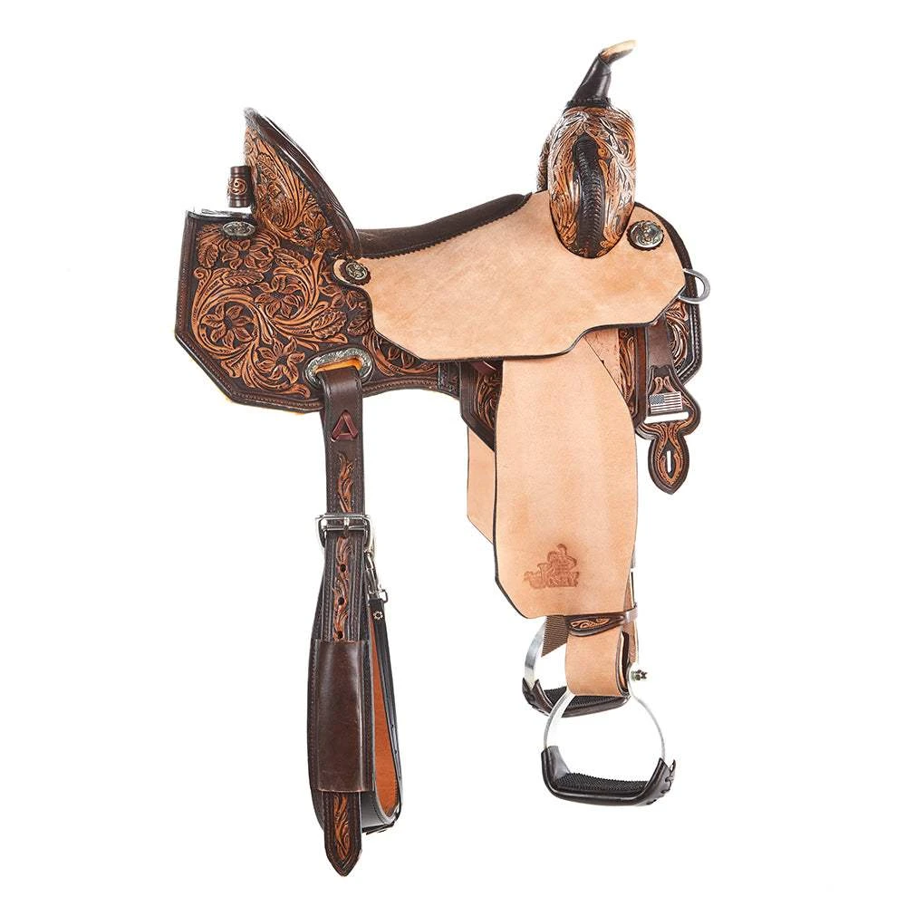 Reinsman Martha Josey Cash Rancher 14 1/2 Inch Barrel Saddle 4 Reinsman Martha Josey Cash Rancher 14 1/2 Inch Barrel Saddle - Image 2