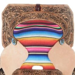 Tough 1 10` Serape Print Saddle (Side To Side) 7 Tough 1 10` Serape Print Saddle (Side To Side) -Saddlery Shop SR7772 3