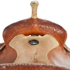 NRS Used 14.5in Teskey`s Barrel Saddle -Saddlery Shop TESKEYSBR 3
