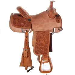 Tomahawk 3/4 Breed Floral Team Roper 10 Tomahawk 3/4 Breed Floral Team Roper -Saddlery Shop TH 012 04